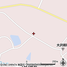 秋田県大仙市大沢郷宿上宿周辺の地図