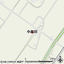 秋田県大仙市鑓見内（小鳥田）周辺の地図