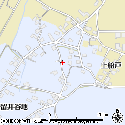 秋田県大仙市神宮寺宇留井谷地305周辺の地図