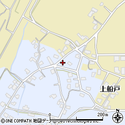 秋田県大仙市神宮寺宇留井谷地317周辺の地図