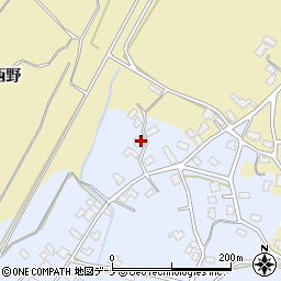 秋田県大仙市神宮寺宇留井谷地260-1周辺の地図