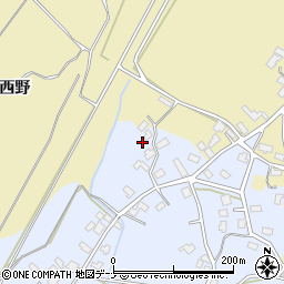秋田県大仙市神宮寺宇留井谷地260周辺の地図