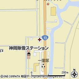 原宿ドライブイン周辺の地図