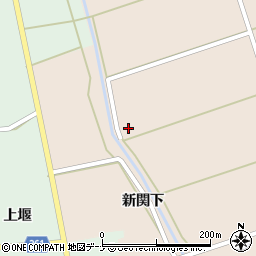 秋田県大仙市太田町斉内茨島周辺の地図