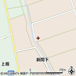 秋田県大仙市太田町斉内（茨島）周辺の地図