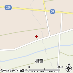 秋田県大仙市太田町斉内高野317周辺の地図