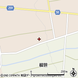 秋田県大仙市太田町斉内（高野）周辺の地図