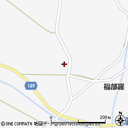 秋田県大仙市協和小種下鏡台191周辺の地図