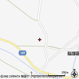 秋田県大仙市協和小種下鏡台189周辺の地図