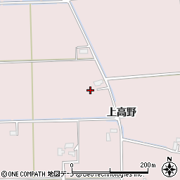 秋田県大仙市清水下黒土393周辺の地図