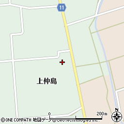 秋田県大仙市太田町国見上仲島58周辺の地図