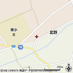 秋田県大仙市太田町斉内高野1-386周辺の地図