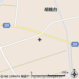 秋田県大仙市太田町斉内杉元49周辺の地図