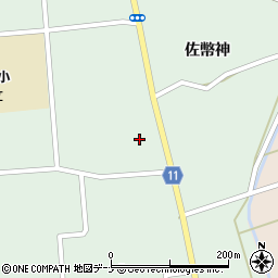 秋田県大仙市太田町国見上仲島88周辺の地図