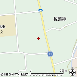 秋田県大仙市太田町国見上仲島98周辺の地図