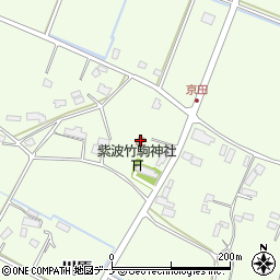 京田公民館周辺の地図