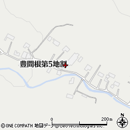 岩手県下閉伊郡山田町豊間根第５地割111周辺の地図