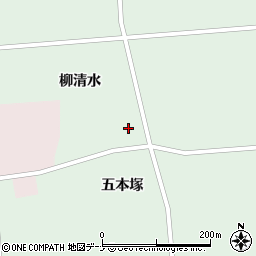 秋田県大仙市太田町国見柳清水104周辺の地図