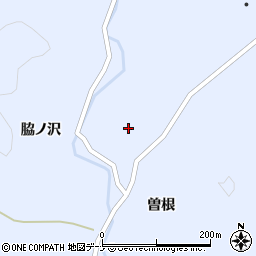 秋田県秋田市雄和繋曽根周辺の地図