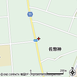 秋田県大仙市太田町国見佐幣神50-4周辺の地図