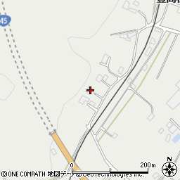岩手県下閉伊郡山田町豊間根第３地割83周辺の地図