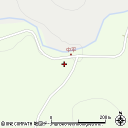 岩手県紫波郡紫波町佐比内中平30周辺の地図