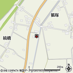 秋田県大仙市長野（開）周辺の地図