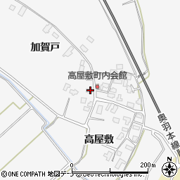 秋田県大仙市刈和野加賀戸68周辺の地図