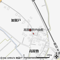 秋田県大仙市刈和野加賀戸56周辺の地図