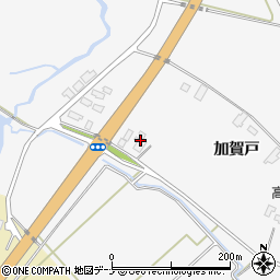 秋田県大仙市刈和野加賀戸62周辺の地図