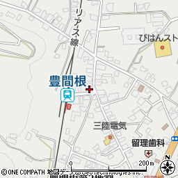 岩手県下閉伊郡山田町豊間根第３地割43-1周辺の地図