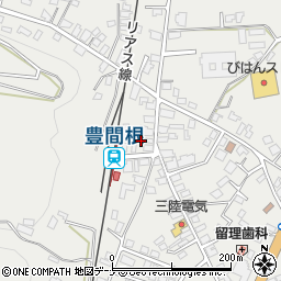 岩手県下閉伊郡山田町豊間根第３地割37-3周辺の地図