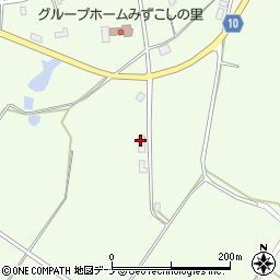有限会社美郷コイル　西仙北工場周辺の地図