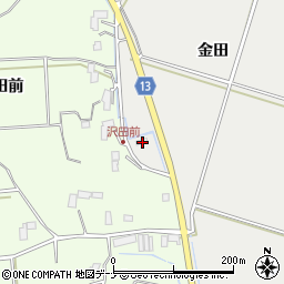 岩手県紫波郡紫波町土舘金田665周辺の地図