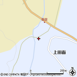 秋田県秋田市雄和繋西ノ沢51周辺の地図