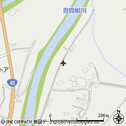 岩手県下閉伊郡山田町豊間根第４地割16周辺の地図