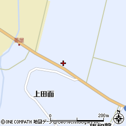 秋田県秋田市雄和繋周辺の地図