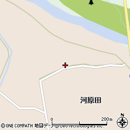 秋田県大仙市太田町斉内長者森115周辺の地図