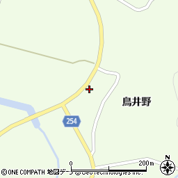 秋田県大仙市土川鳥井野周辺の地図