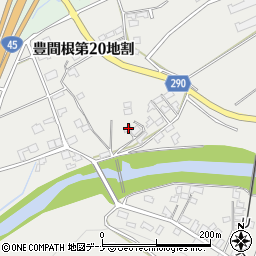 岩手県下閉伊郡山田町豊間根第３地割29周辺の地図