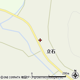 秋田県大仙市長野立石20周辺の地図