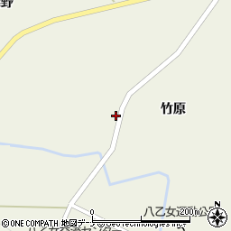 秋田県大仙市長野竹原215周辺の地図