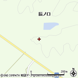 秋田県大仙市土川（辰ノ口）周辺の地図