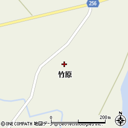 秋田県大仙市長野竹原177周辺の地図