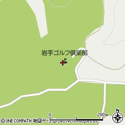 テレビ岩手新山放送所周辺の地図