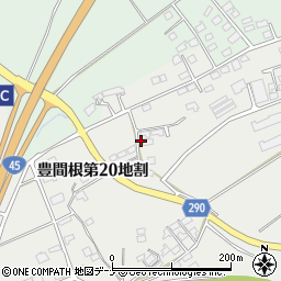 岩手県下閉伊郡山田町豊間根第２０地割14周辺の地図