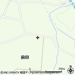 秋田県大仙市大神成前田89周辺の地図