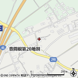 岩手県下閉伊郡山田町豊間根第２０地割13周辺の地図