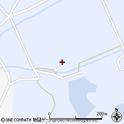 秋田県大仙市九升田（堤ノ下）周辺の地図