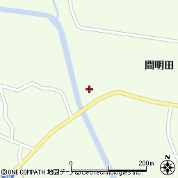 秋田県大仙市土川（嶋田）周辺の地図